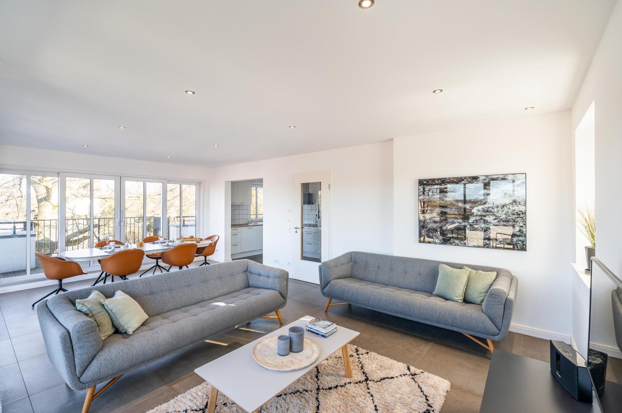 Villa Lindholm Wohnung 5 Penthouse Binz Bagian luar foto