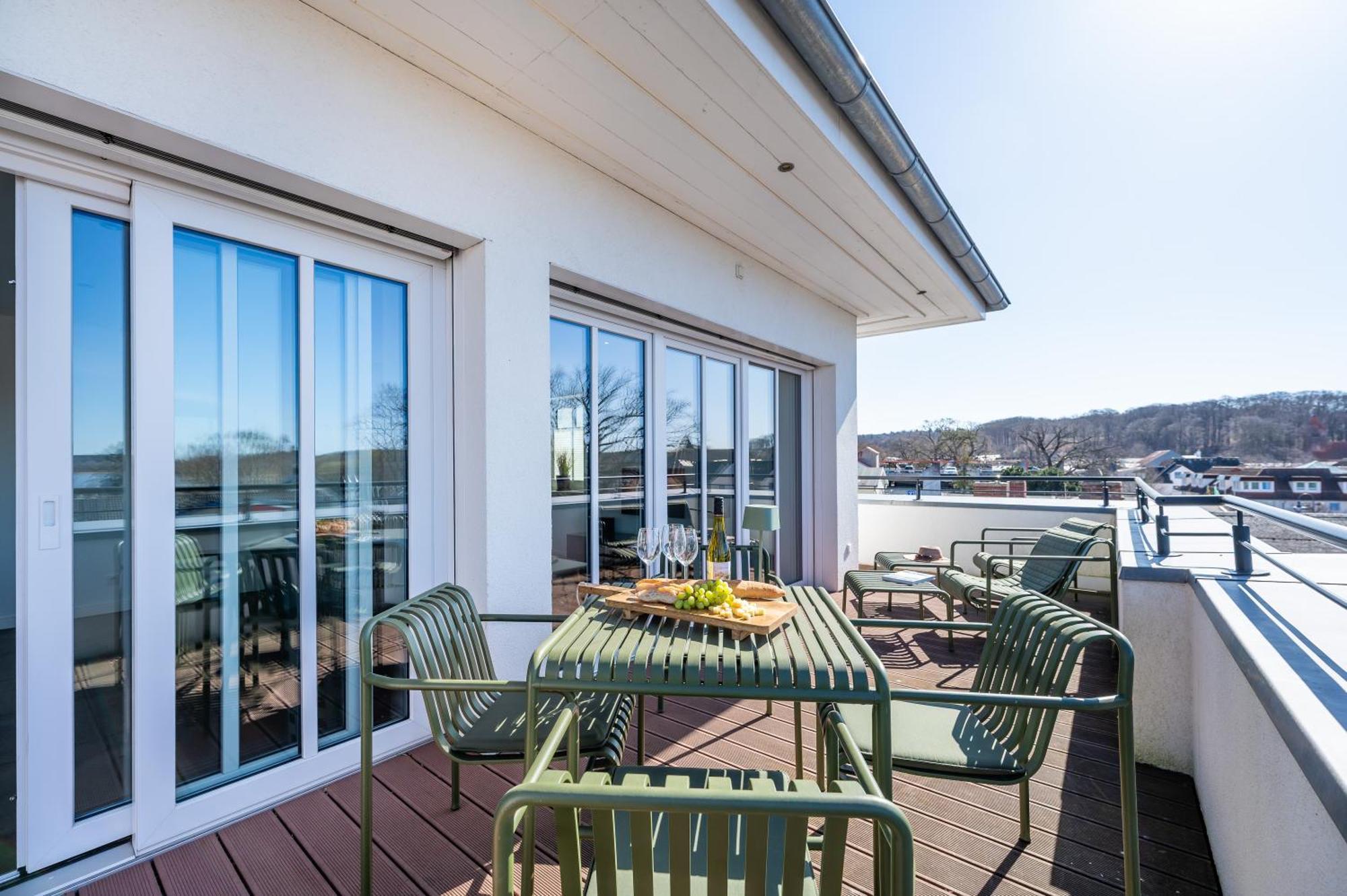 Villa Lindholm Wohnung 5 Penthouse Binz Bagian luar foto