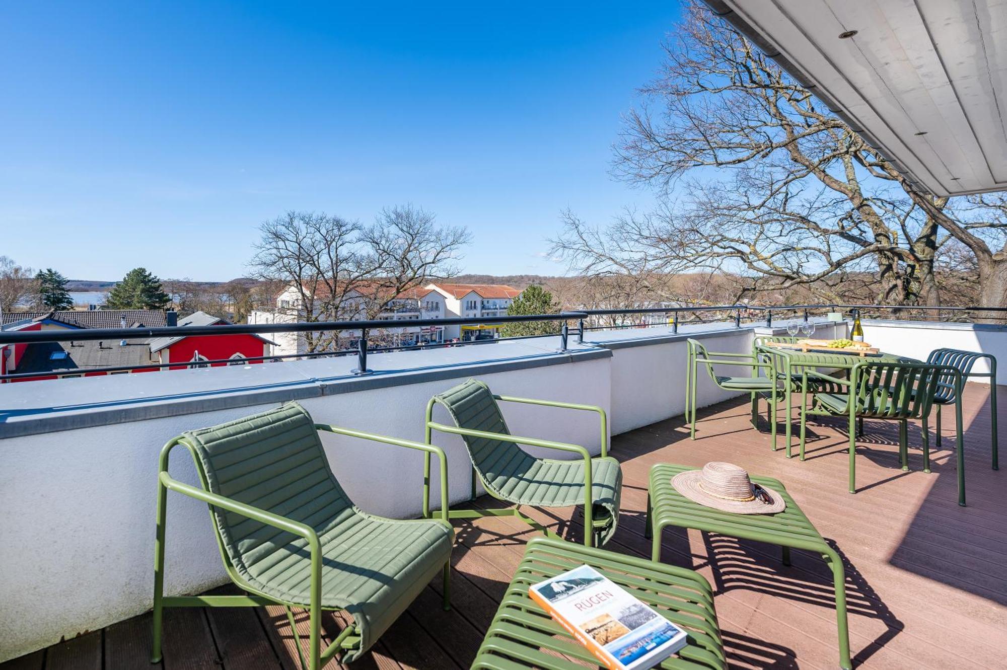 Villa Lindholm Wohnung 5 Penthouse Binz Bagian luar foto