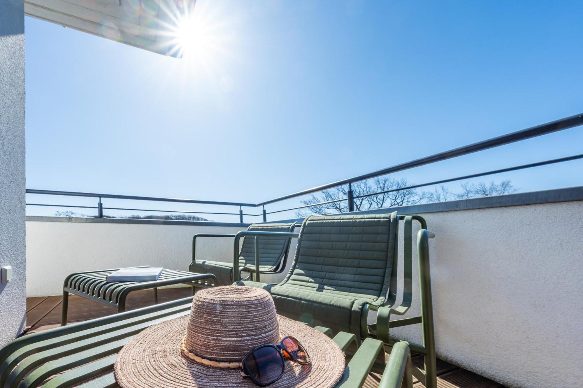 Villa Lindholm Wohnung 5 Penthouse Binz Bagian luar foto