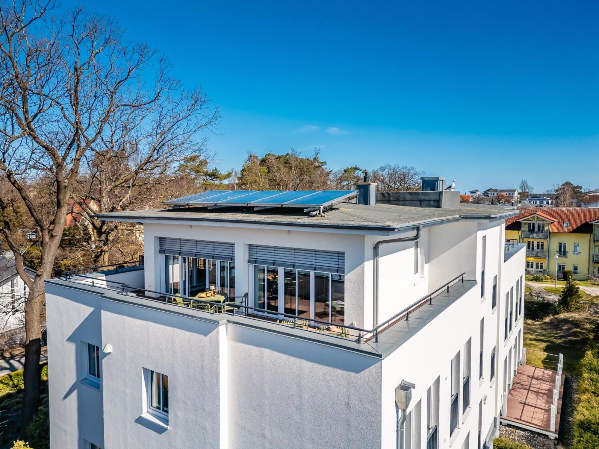 Villa Lindholm Wohnung 5 Penthouse Binz Bagian luar foto